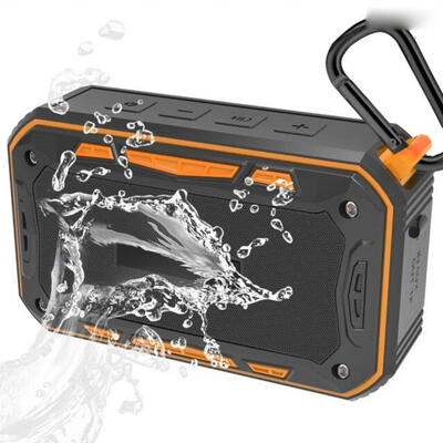 

Portable Outdoor Wireless Bluetooth Speaker IP67 Waterproof Dustproof For Indoor And Outdoor Activities With FM Radio