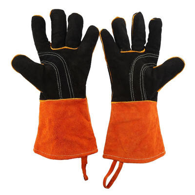 

Greensen 1Pair Thicken Outdoor Barbecue BBQ Oven Grill Heat Resistant Cooking Protection Gloves