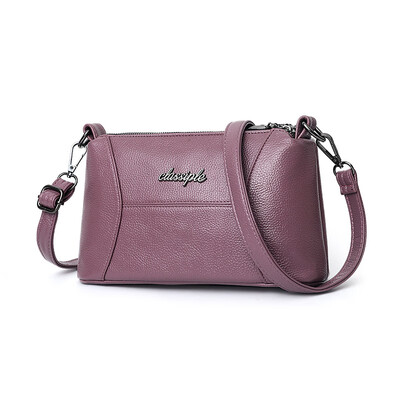 

Sewing line ladies bag middle-aged women casual mother bag simple shoulder diagonal package new