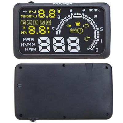 

KKmoon 55 Inch Car HUD Head Up Display KMh & MPH Speeding Warning OBD2 Interface Windshield Project System