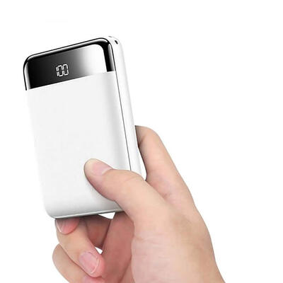 

ROCK Space P66 Dual USB Mini Phone Power Bank 10000mAh Battery