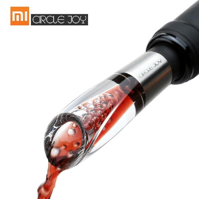 

Xiaomi CIRCLE JOY Fast Wine Decanter Stainless Steel Wine Pouring Tools Mini Red Wine Bottle Aerator Portable Wine Filter Air Inta