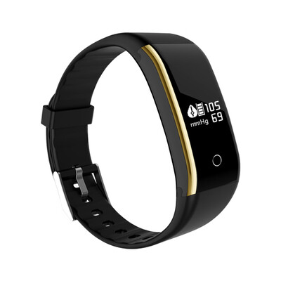 

Smart Wristband Watch Fitness Tracker Smart Bracelet 066" OLED Screen Pedometer Sleep Monitor Blood Pressure Heart Rate Monitorin