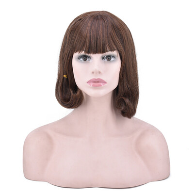 

〖Follure〗Synthetic Women Fashion Lady Braid Short Curly Hair Cosplay Party Wig For Daily