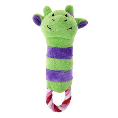 

Animal Pattern Calf Donkey Pet Dog Toy Plush Cute Chew Squeaker Sound Toy
