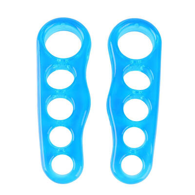 

2pcspair Silicone Toe Overlapping Separator Hallux Valgus Corrector Tools