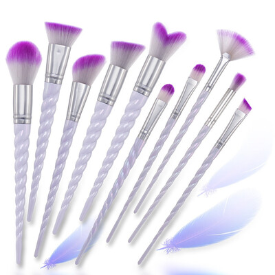 

〖Follure〗10PCS Make Up Foundation Eyebrow Eyeliner Blush Cosmetic Concealer Brushes