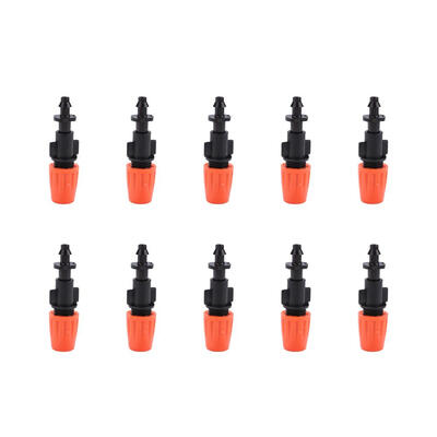 

10pcs Adjustable Micro Barbed Nozzle Misting Sprinklers Irrigation Sprayer