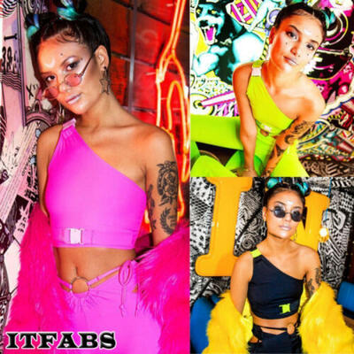 

Bandeau Casual Yoga Vest Single Shoulder Women Single Strap Bra Tube Crop Top