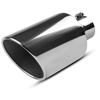 

Straight Performance 4" Inlet 8" Outlet 15" Long Exhaust Tip Stainless Steel