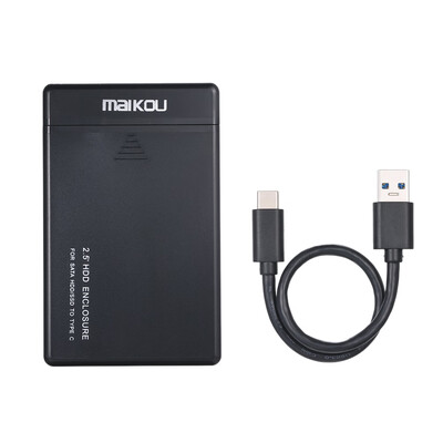 

Maikou HDD Cases 25inch SATA Adapter Hard Drive Enclosure for SSD Disk HDD Box USB30 Transparent