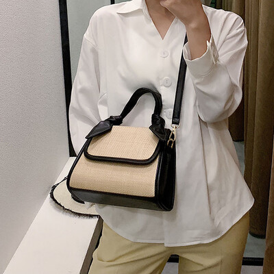 

Tailored Summer Women Fashion Summer Beach Wild Chain Messenger Shoulder Square Bag