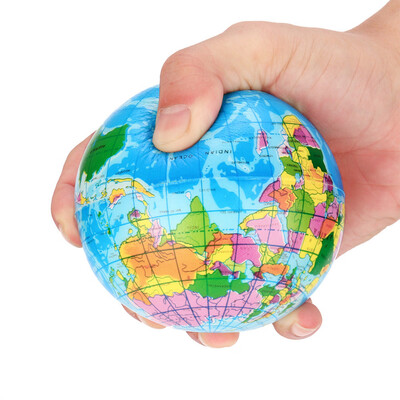 

10cm Globe Ball Anti Stress for Adults Kids Squeeze Jumbo Squishy Toy
