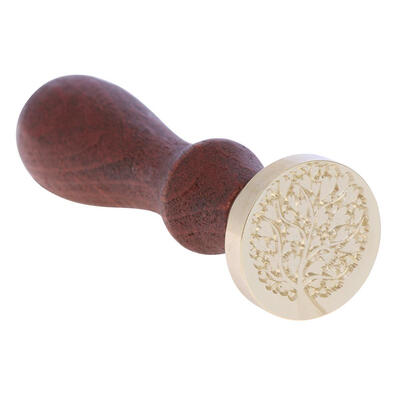 

Antique Sealing Wax Stamp Tree Plant Retro Post Decorative Seal Stamps Gift