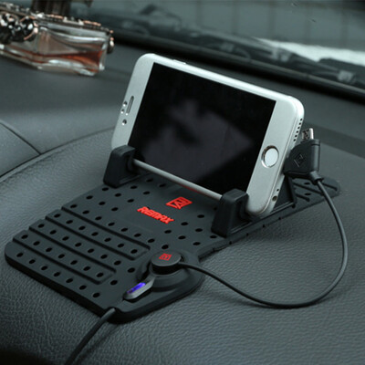 

Multi-function Silicone Non-slip Car Charger Mobile Phone General Support Holder