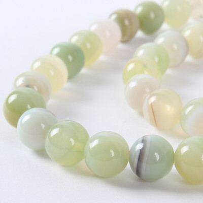 

Natural Gemstone Agate Round Bead Strands Dyed Wheat 8mm Hole 1mm about 49pcsstrand 1496"
