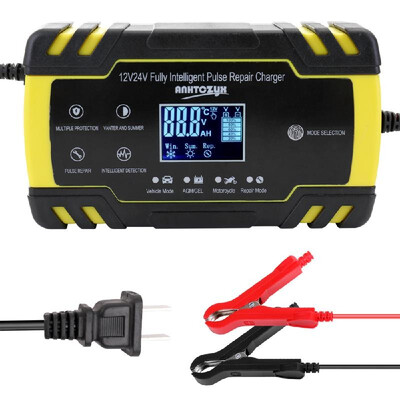 

Mini Size Portable 12V24V Car Cell Charger Adapter Power Motorcycle Auto Cell Charger with Digital Display