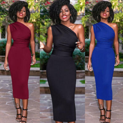 

Womens Bandage Bodycon Sleeveless Evening Party Cocktail Club Short Mini Dress