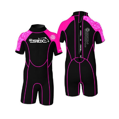 

Kids Diving Suits 2MM Neoprene Wetsuit Boys Girls Zipper Canoeing Swimming Snorkeling Kayaking Swimsuits