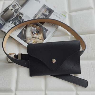 

JHD New women waist bag multifunction women bag fashion phone waist bags small belt handbag