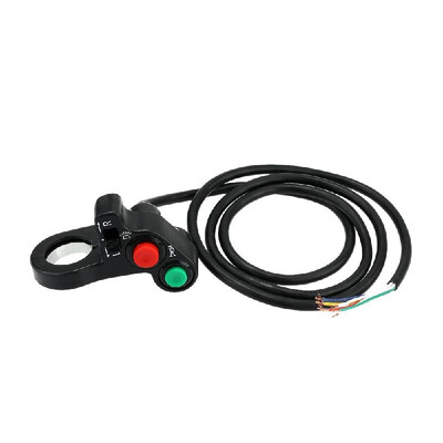 

3 in 1 HeadlightTurn Signal LightHorn ON-OFF Switch 22cm Diameter Handlebar DIY Button Accessory for Motorcycle Scooter ATV