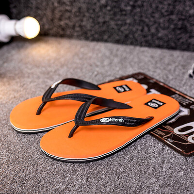 

Flip-flops men summer trend personality beach shoes men casual wear sandals slip rubber slippers men