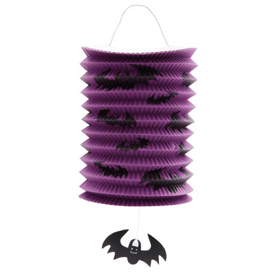 

Halloween Folding Organ Paper Lantern Childrens Portable Paper Lantern Halloween Party Decorations Lights