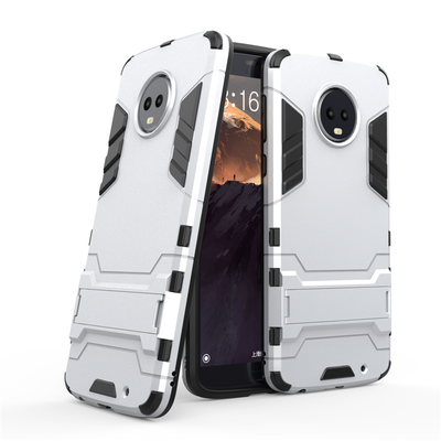 

Goowiiz Phone Case For Motorola Moto G6G6 PlusZ2 Play Armor PCTPU Silicone Hard Bracket Double Protection