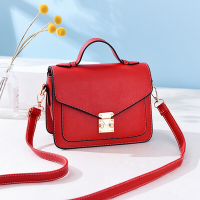 

Summer new womens tide hand-held messenger bag fashionable simple Korean 100-way small square bag