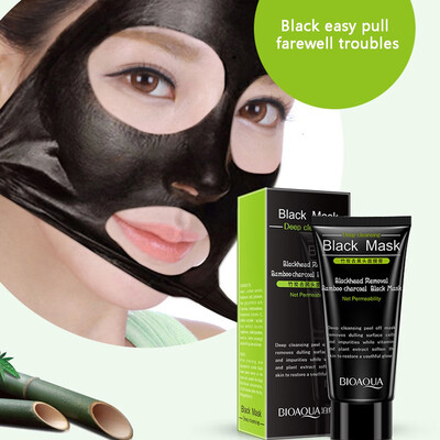 

Blackhead Remover Nose Black Mask Face Care Mud Pore Strip Skin Care Peel Mask