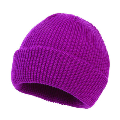 

Fashion Women Girls Autumn Winter Warm Hat Solid Color Knitted Beanie Cap