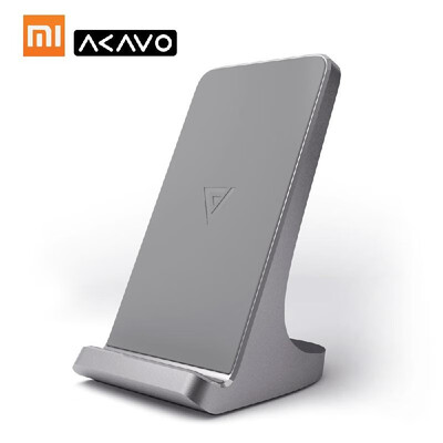 

Xiaomi AKAVO AFS01 S1 10W Type-C Qi Wireless Charger Charging Aluminum Phone Stand for iPhone  MAX Samsung S10 Plus