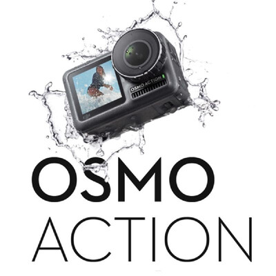 

DJI Osmo Action Camera 4K HDR Video Camera 12MP 145° Angle Dual Screen 11M Waterproof Voice Control for Aerial Photography Outdoor