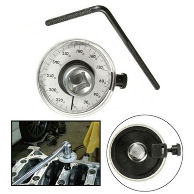 

360 Degree Scale Torque Angular Gauge With Wrench Car Auto Meter Hand Tools