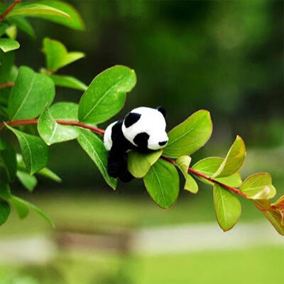 

Lovely Soft Plush Panda Fridge Magnet Refrigerator Sticker Festival