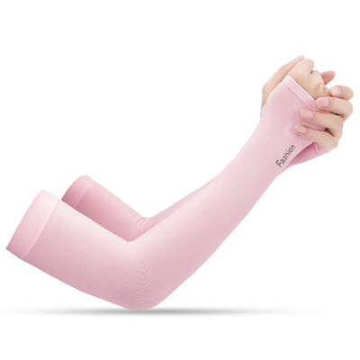 

1 Pair Cooling Arm Sleeves UV Protective Absorbent Arm Cover for Outdoor Cycling Driving Running Golf Men Women
