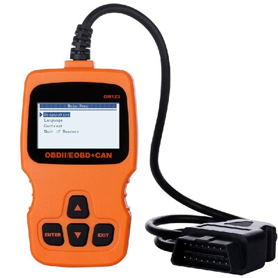 

OM123 OBD2 Automotive Scanner Car Diagnostic Tool ODB2 Auto Scaner Read Clear Engine Fault Light Code Reader Black