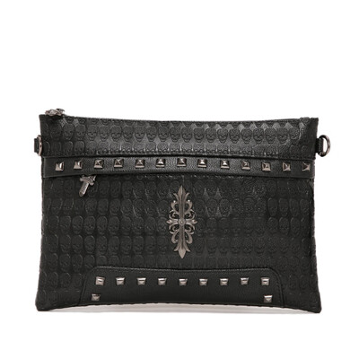 

Rivet Handbags for Men&Women with Ghost Head&Skull Pattern Handbags Fashion Liuting Handbags Tide