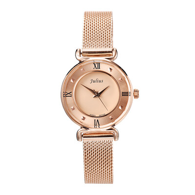 

Watch female students fashion steel band female watches Korean version of simple leisure atmosphere waterproof quartz watches