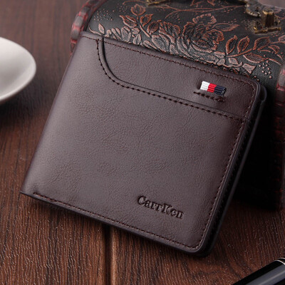 

Tailored Men Wallets Small Money Purses Wallets Dollar Top Men Thin Coin Bag Wallet