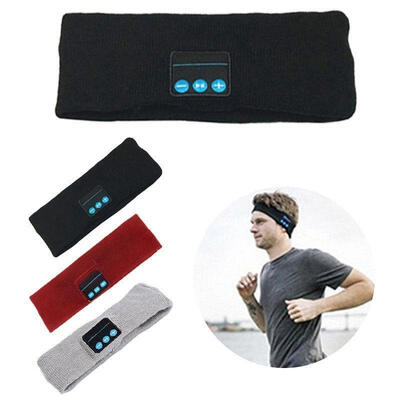 

Mic Bluetooth Music Headband Stereo Wireless Headset for Sports Running Fitness Yoga