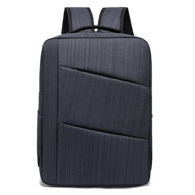 

Pure Color Business Laptop Backpacks Men Oxford Cloth Large Travel Knapsack