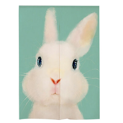 

85120cm Cotton Linen Curtains Bedroom Living Room Entrance Half Curtain Cartoon Personal Decoration
