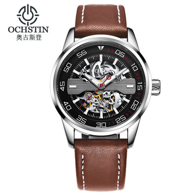

Augustus OCHSTIN hollow leather waterproof mens automatic mechanical watch mens watch