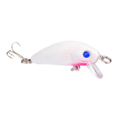 

1PCSlot 5cm 36g Fishing Crank Lure Minnow Hard Bait with 2 Fishing Hooks Fishing Tackle Lure 3D Eyes