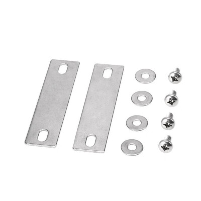 

2 Pieces Kayak Trolling Motor Bracket Mount Plates Hardware Stabilizer System Mounting Bar Mounting Plates