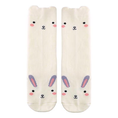 

1 Pair Lovely Cartoon Animal Kids Baby Socks Knee-length Soft Cotton Gift
