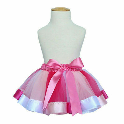 

Princess Toddler Girl Baby Tutu Fluffy Summer Skirt Party Dancewear Mini Dress