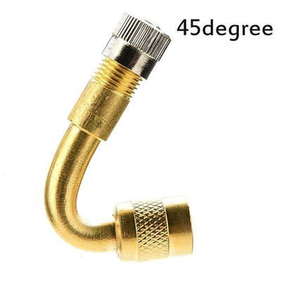 

1pcs Car Motorcycle Metal Tire Valve Stem Extension with 45 90 135 Degree Adaptor for motorcycle automobile Electric vehicles