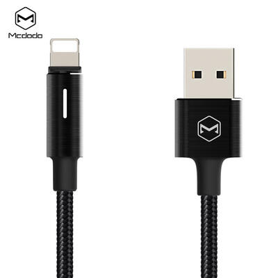 

MCDODO CA-460 12M18M Lighting 8pin Charger Cable for iPhone iPad Auto Disconected Data Sync Cord